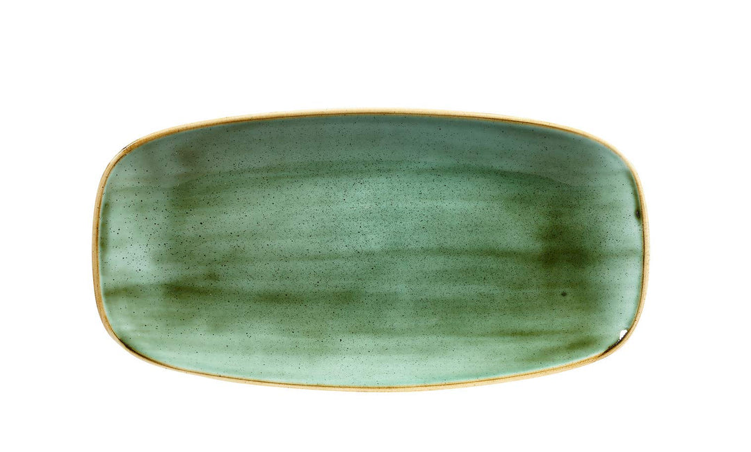 Churchill Stonecast -Oblong Plate Platte- 29,8x15,3cm, Farbe wählbar (Samphire Green)
