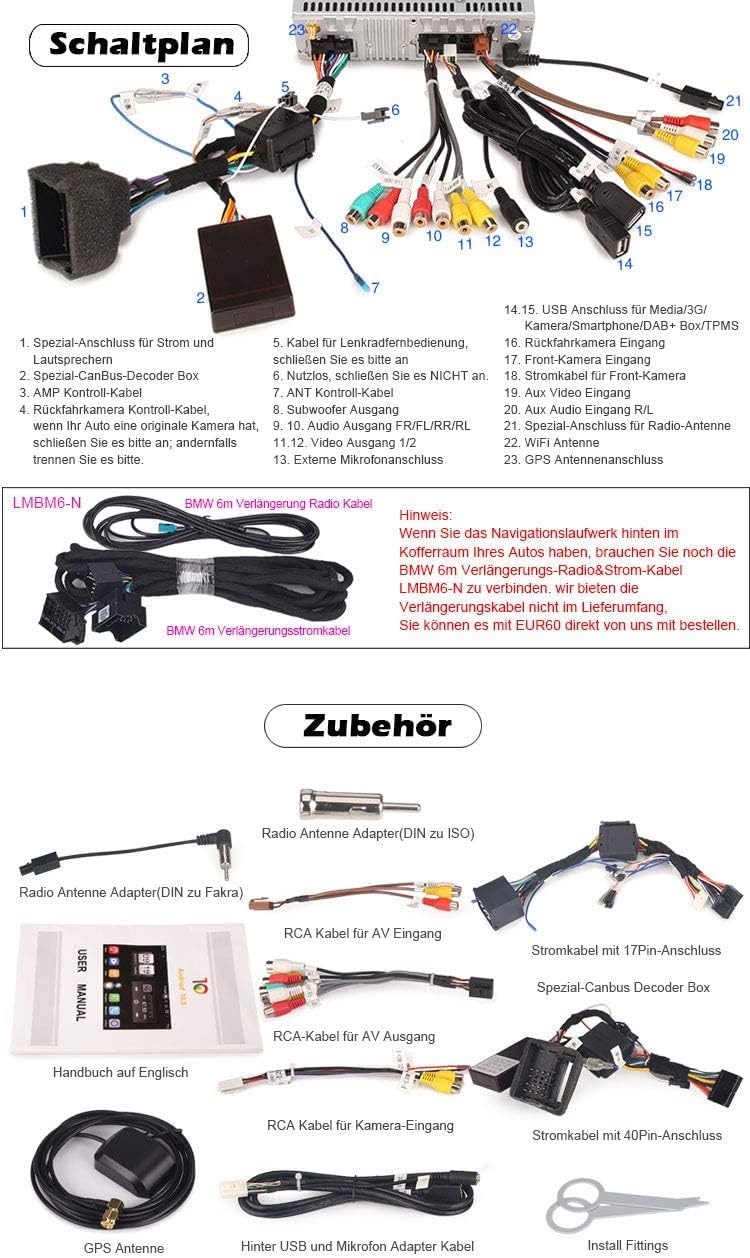 Erisin 9 Zoll Android 11.0 Autoradio Bluetooth mit GPS Navi Für BMW 3er E46 318 320 325 M3 Rover 75