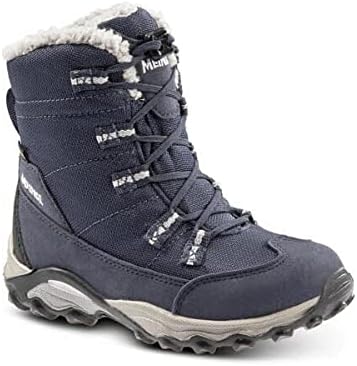 Meindl Unisex Kinder Winterstiefel Yolup Junior GtxSchneestiefel 27 EU Marineblau, 27 EU Marineblau