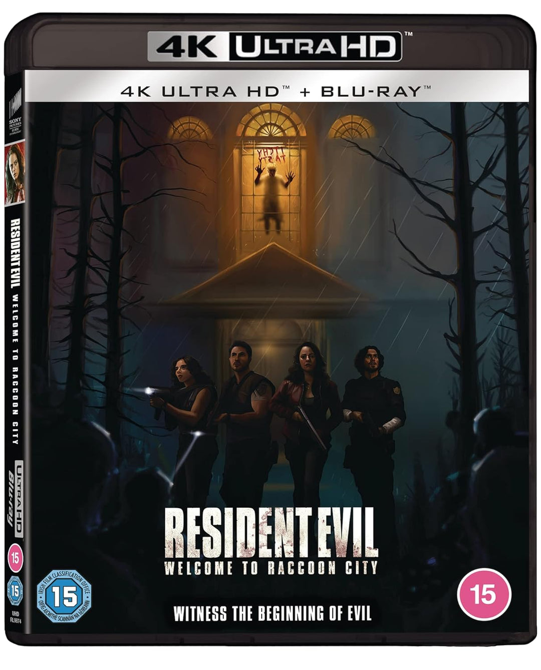 Resident Evil: Welcome to Raccoon City (2 Discs - 4K Ultra-HD &amp; BD) [Blu-ray] [2021], Blu-ray
