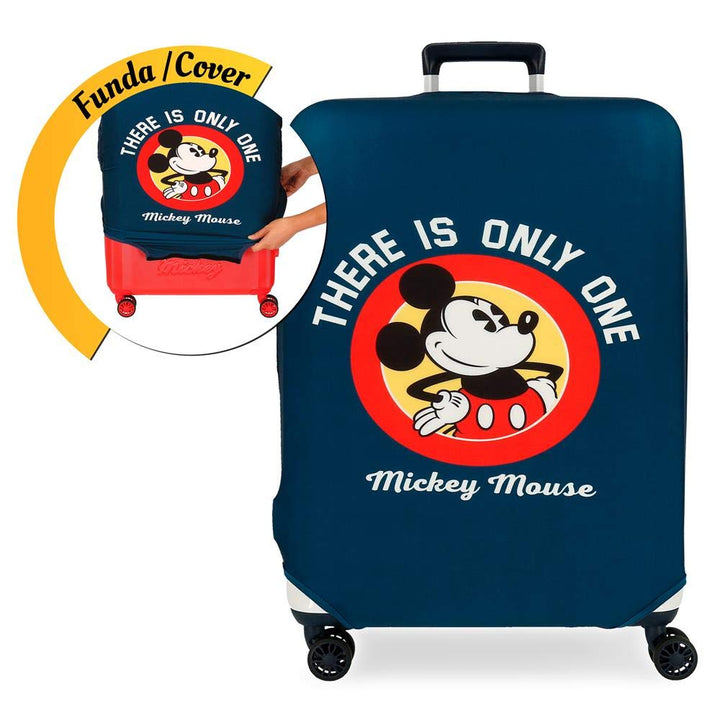 Kofferabdeckung Mickey Blau Mickey Medium Case Abdeckung Blau, Mickey Medium Case Abdeckung Blau