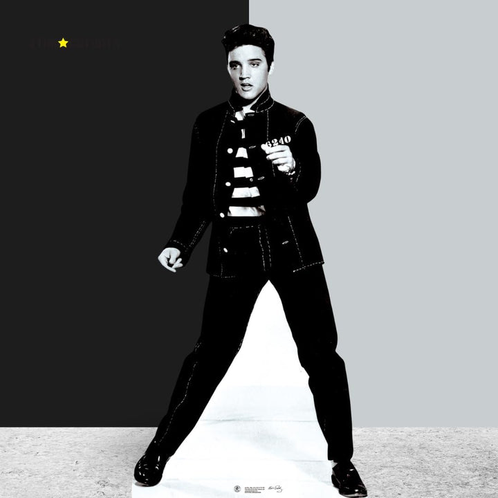 Star Cutouts Pappaufsteller von Elvis Jailhouse Rocks, Jailhouse Rocks