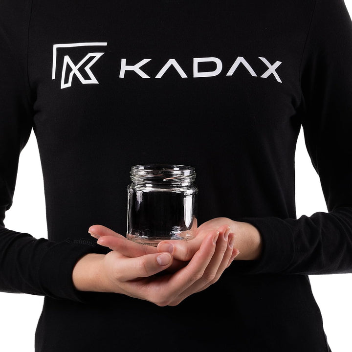 KADAX 100er Set Einmachgläser 200ml TO66, Marmeladengläser Vorratsgläser Mason Jar mit Schraubdeckel