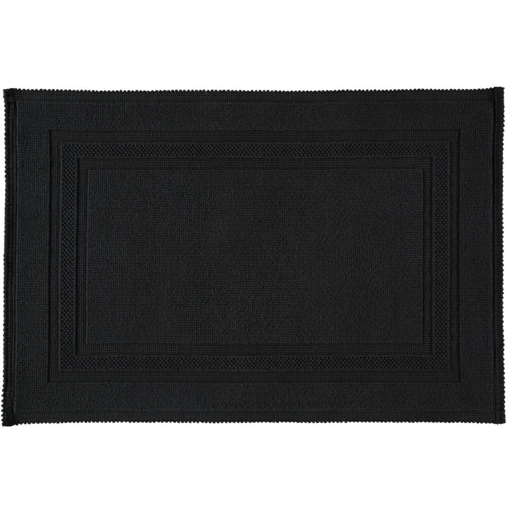 RHOMTUFT Badematte Gala Schwarz 15 Grösse 60x90 cm Schwarz - 15 60x90 cm, Schwarz - 15 60x90 cm