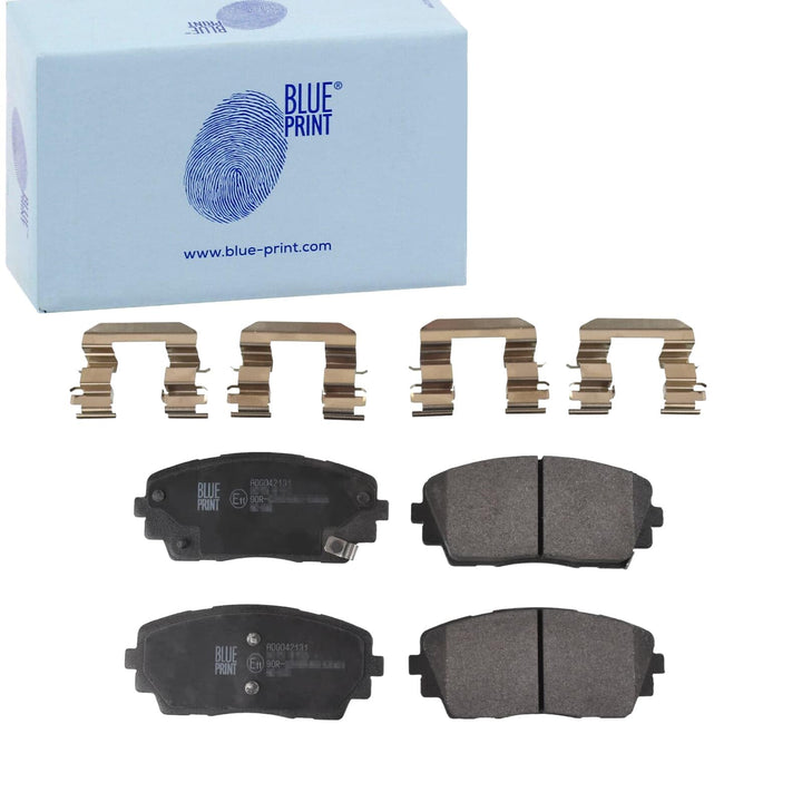 Blue Print ADG042131 Bremsbelagsatz mit Anbaumaterial , 1 Stück