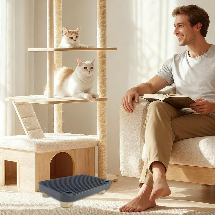 Katzenklo Stufe - Kätzchen Katzenklo Treppe Mit Filterfunktion,Abnehmbare Kätzchen Rampe | Für Innen