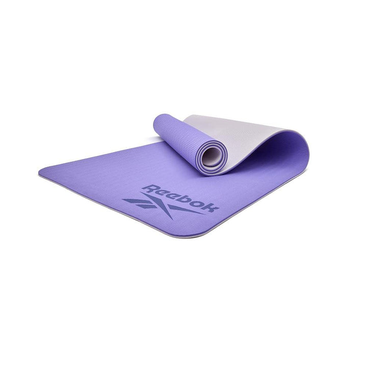 Reebok Doppelseitige 6-mm-Yogamatte Violett, Violett