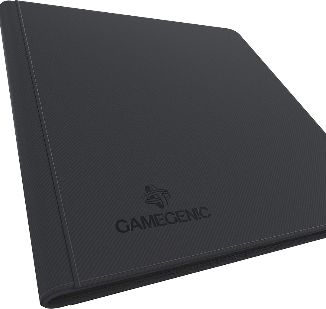 Gamegenic, Zip-Up Album 24-Pocket Black, Zubehör Schwarz, Schwarz