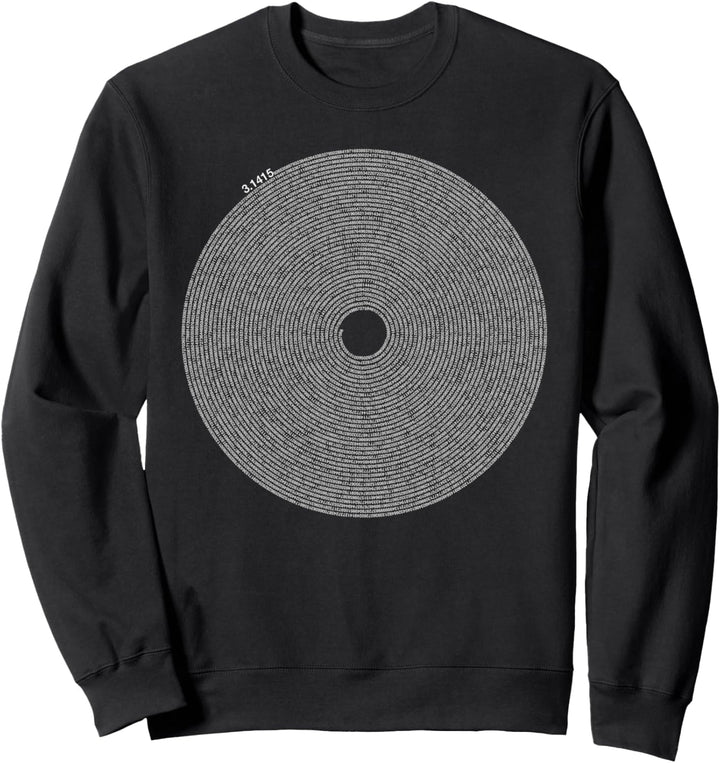 Pi-Schild mit 10.000 Ziffern – Mathematik – Pi Day Sweatshirt