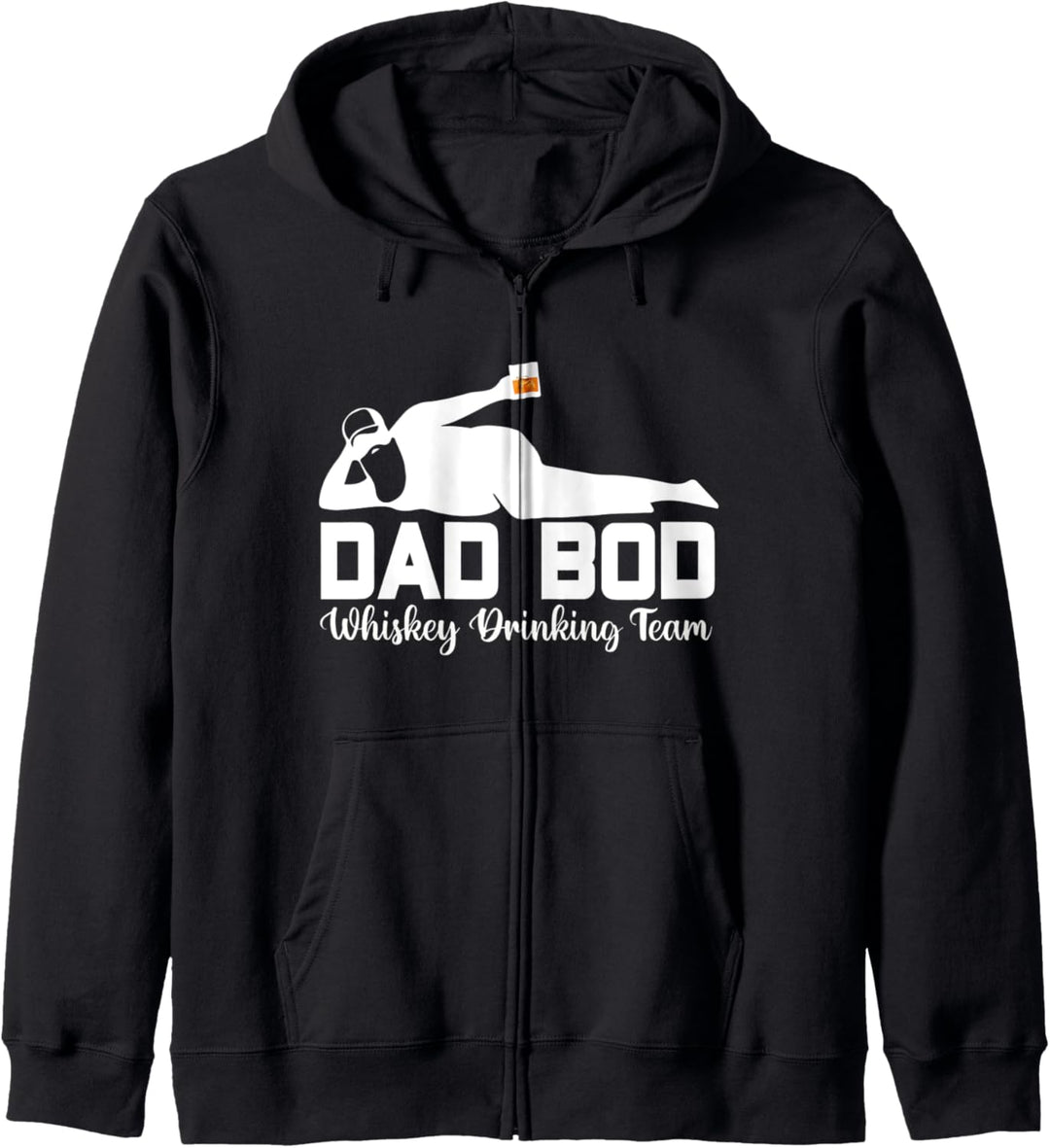 Dad Bod Whiskey Drinking Team - Vater Whiskey-Trinker Kapuzenjacke