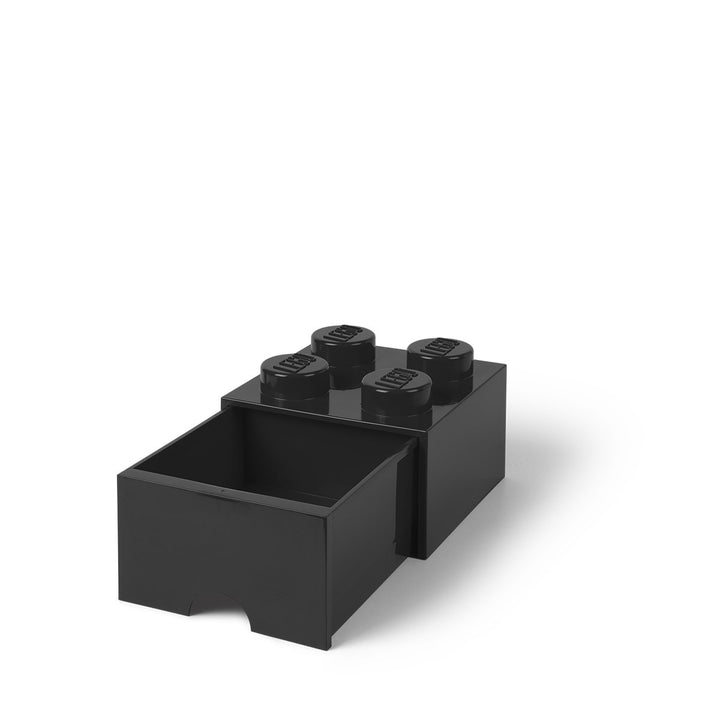 Room Copenhagen Schublade Brick Drawer 4", Schwarz, Schwarz
