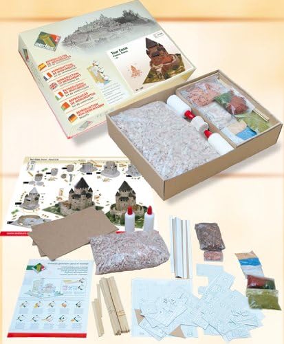 Aedes Asiatische aedes1264 33 x 28,5 x 5,5 cm Monumental Set von Caceres Modell Kit