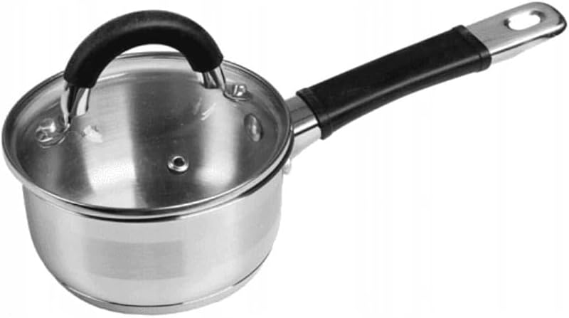 Kochtopf mit Deckel und Griff 500ml 12cm KH-1253 Edelstahl