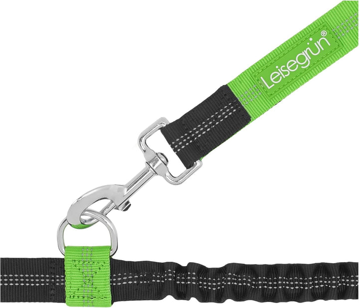 Leisegrün Hundeleine grosse Hunde, elastische Laufleine &amp; Joggingleine, Grosse Hunde