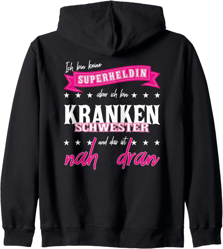 Freizeitjacke und Geschenk für die Krankenschwester Kapuzenjacke