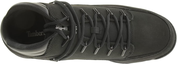 Timberland Euro Rock Mid Hiker Herren Boots Wanderschuhe TB 0A2H5A Braun 45.5 EU Black Nubuck, 45.5