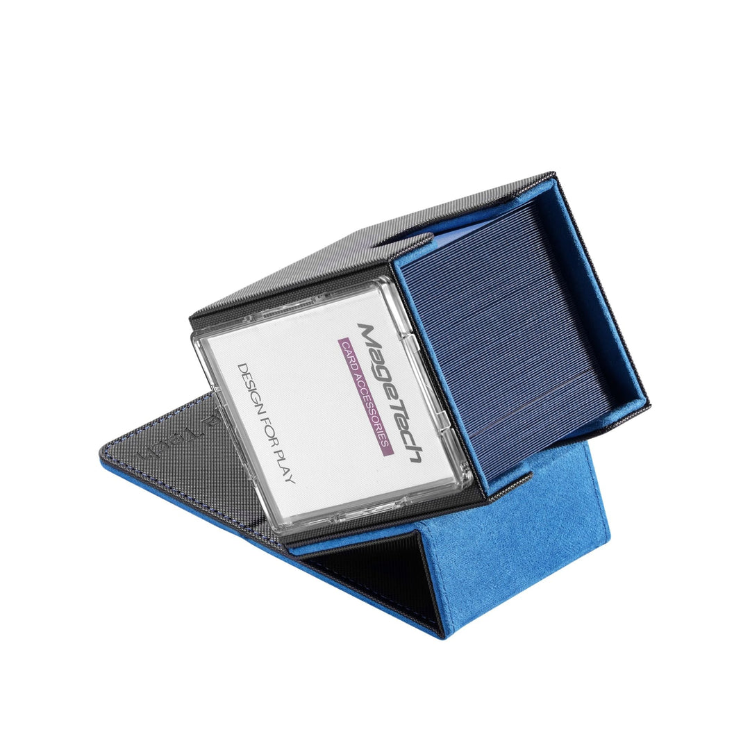 Mage Tech Adventurer [Hero] Modulare Deckbox - passt für 99 doppelt gesleevte Karten - Avatar-Halter