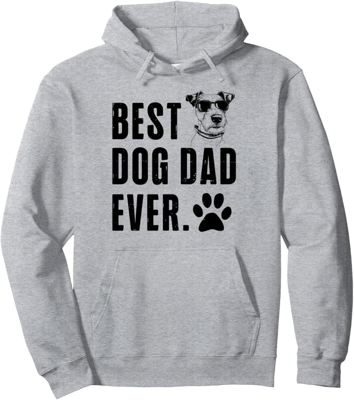 Jack Russel Daddy Dad Best Dog Dad Ever Herren Pullover Hoodie