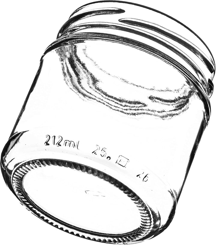 KADAX 100er Set Einmachgläser 200ml TO66, Marmeladengläser Vorratsgläser Mason Jar mit Schraubdeckel