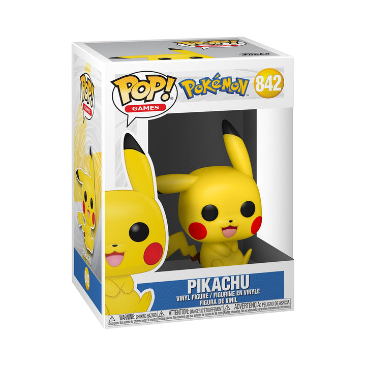Funko POP! Games: Pokemon - Pikachu (Sitting)
