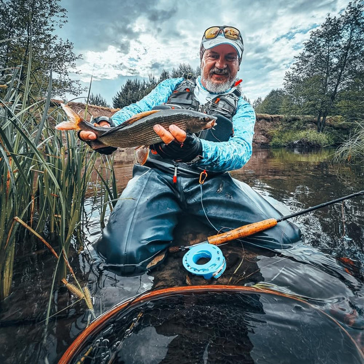 Kylebooker Fliegenfischen Weste Angelweste Einstellbare Grösse Maschen Multi-Taschen Jacke Einheitsg