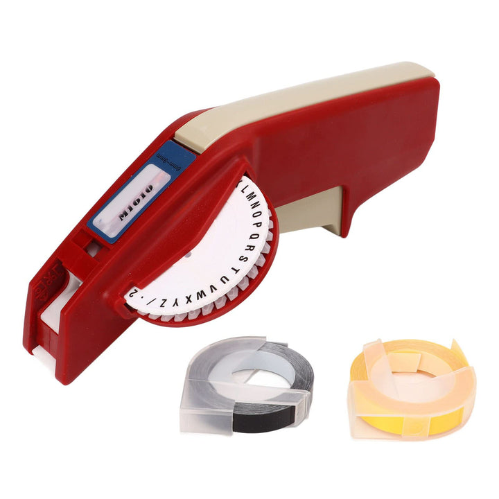 Jeanoko Embossing Label Maker Clear Number Letter One Hand Bedienungsanleitung Label Maker Label Mak