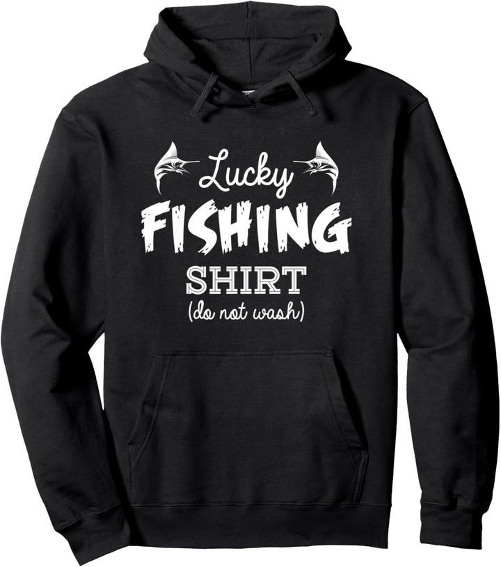 Lustiges Angelhemd für Männer Glücks Pullover Hoodie