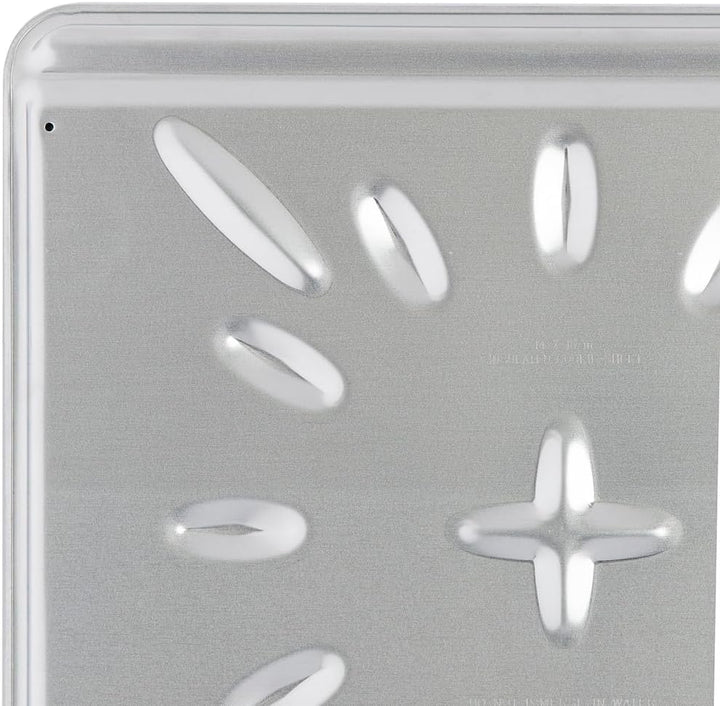 Nordic Ware Bettlaken Isoliertes Backblech. silber, Isoliertes Backblech.