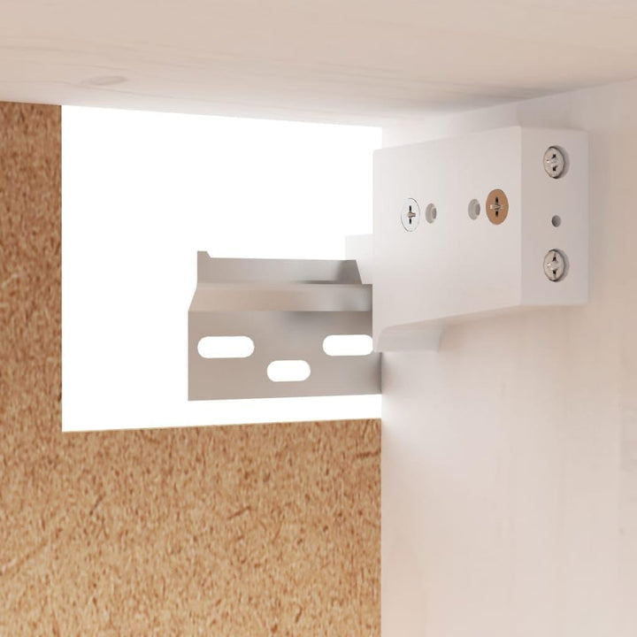 vidaXL Massivholz Kiefer Wandschrank Hängeschrank TV Schrank Fernsehschrank Lowboard Fernsehtisch Re