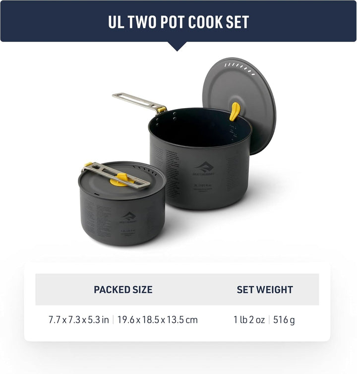 Sea to Summit Frontier UL Two Pot Set - Kochtopf-Set, ACK027031-122101