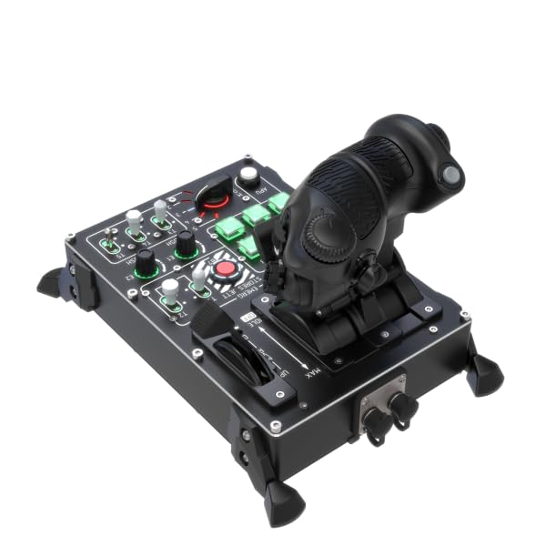 VIRPIL Controls VMAX Prime Throttle (Premium-Zweimotoriger Gashebel, Einstellbare Rastpunkte, Flugsi