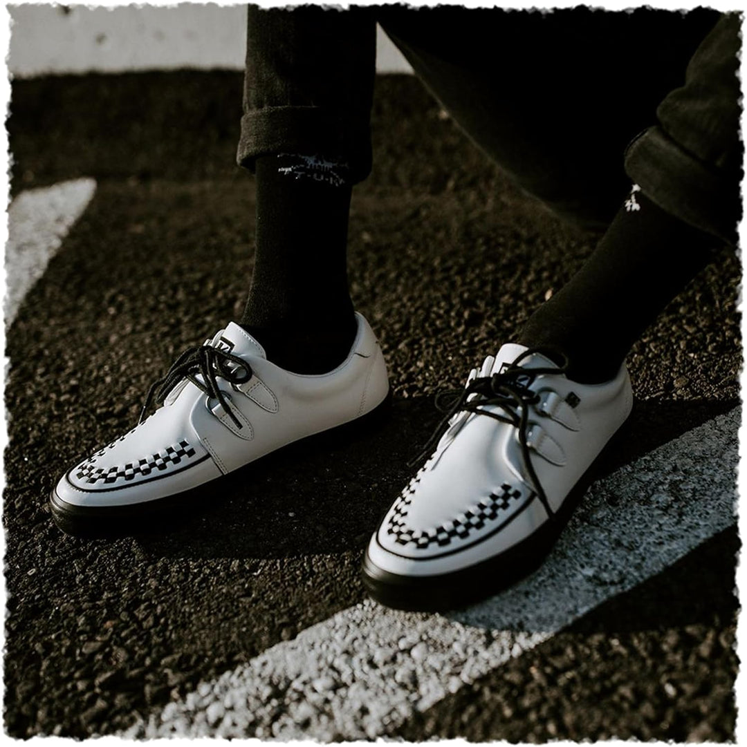 T.U.K. Leather Creeper Sneaker - Herren &amp; Damen Schuhe - Punk, Gothic Schuhe, Emo Schuhe und Rockabi