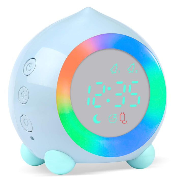 Ayybboo Kinderwecker Digitaler,Wecker Digital Sonnenaufgangssimulator Kinderwecker für Mädchen Junge