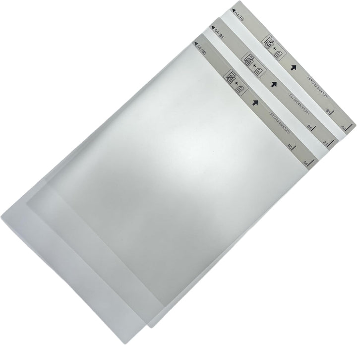 3 x Trägerblätter B12B819451, kompatibel mit tragbaren Epson-Scannern, Scannen Sie zerrissene, schwa