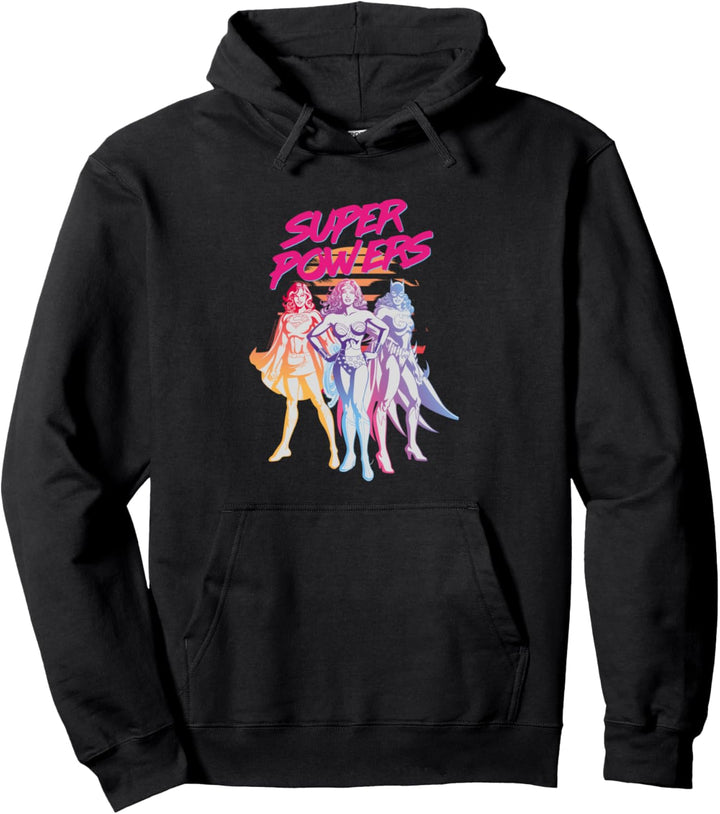 DC Comics Justice League Super Powers Neon Tropics Pullover Hoodie