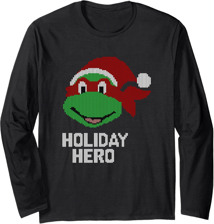 Teenage Mutant Ninja Turtles Santa Raphael Langarmshirt
