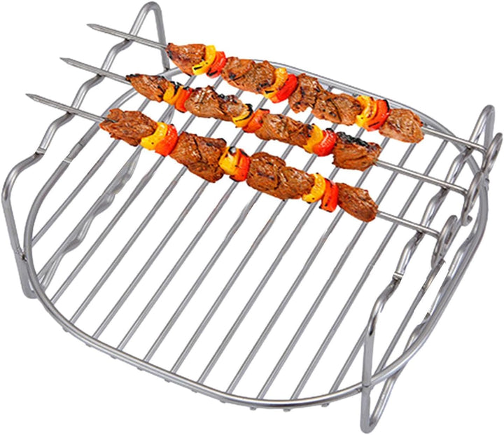 Grillrost Für Heissluftfritteuse, Heissluftfritteuse Grillrost, Luftfritteusen-Gestell 6, 7, 8 Zoll,
