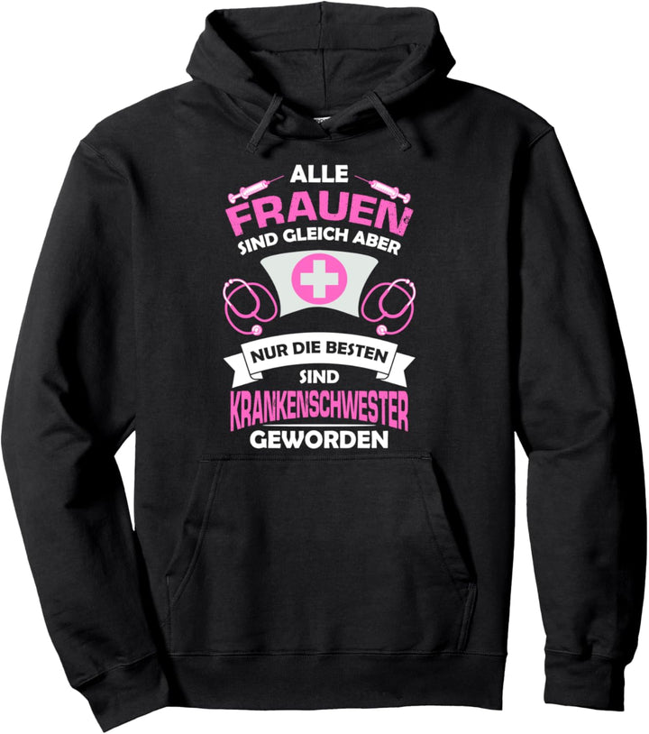 Krankenschwester Arzthelferin Sprüche Pflegekraft Beste Pullover Hoodie