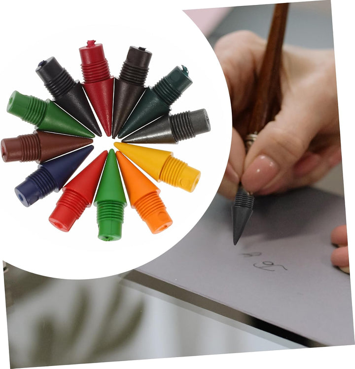 Tofficu Tintenloser Bleistift Bleistiftköpfe 36stücke Graphit Ersatzspitzen