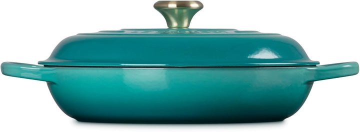Le Creuset Emaillierter Gusseisen-Bräter, rund, 3,5 qt, Riviera Riviera 3,5 l, Riviera 3,5 l