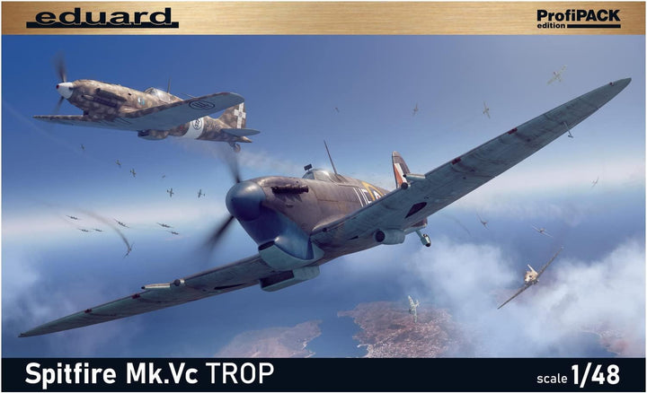 Eduard Plastic Kits 82126 - 1:48 Spitfire Mk.Vc TROP Profipack - Neu