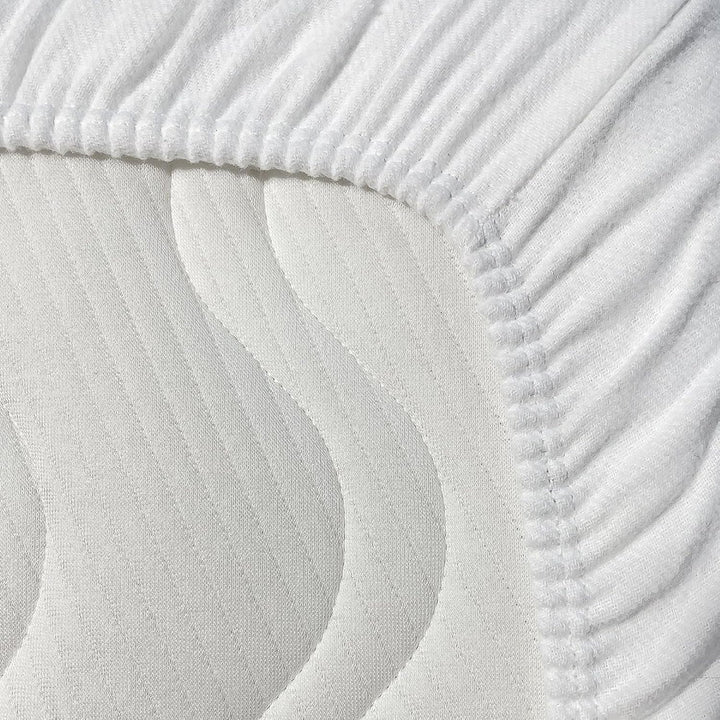 Kadolis - Matratzenschutz für Babys 70x140 cm - Stoff 100% Flanell aus Bio-Baumwolle - Weich und kom