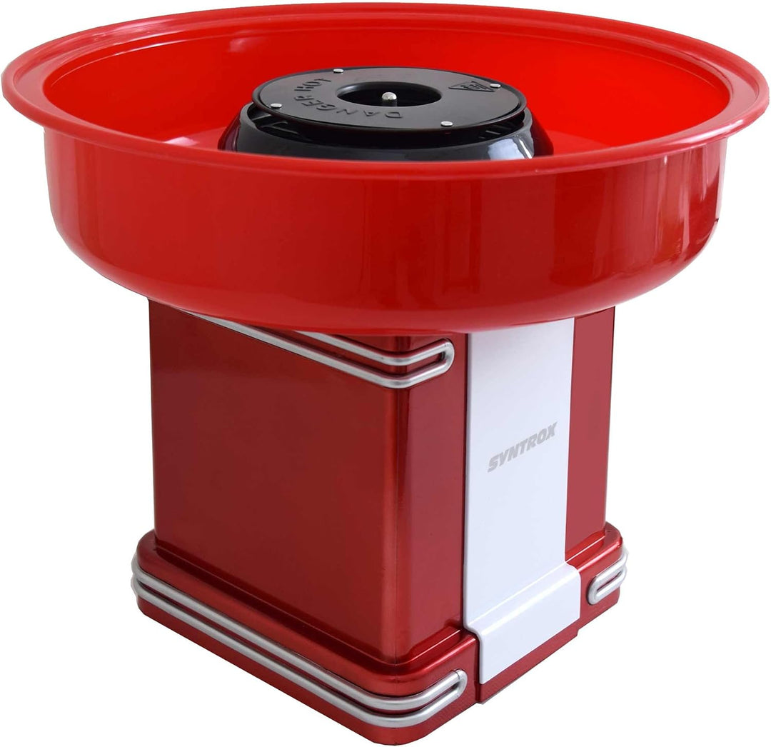 Syntrox Germany Zuckerwattermaker Zuckerwattemaschine Zuckerwatteautomat ZWM-500W Oregon