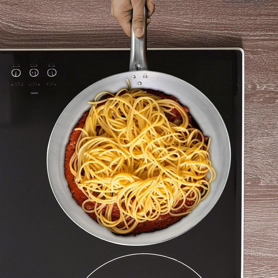PADELLA SALTAPASTA ALLUMINIO CM.26X7h