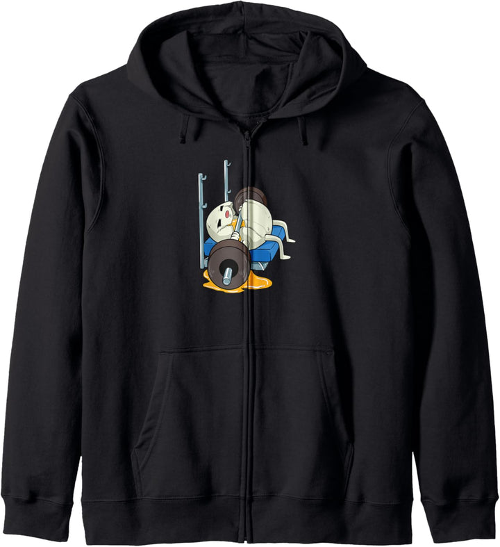 Workout Crack Kapuzenjacke