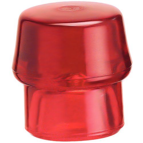 Halder 2310503 Hammereinsatz "Simplex" aus Hartplastik, rot, 50 mm