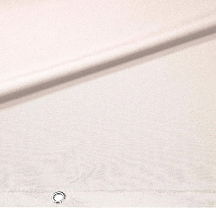 CelinaSun Sichtschutz Balkon 0,75 x 6 m weiss PES Balkonbespannung mit Kabelbinder wasserabweisend B