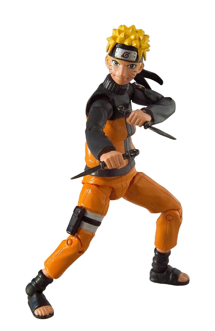 Toynami Naruto Shippuden 4 inch Poseable Figure Series 1 - Naruto Action Figure -10cm