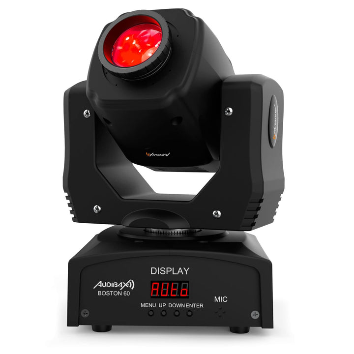 Audibax Boston 60 Cabeza Móvil Spot Led Discoteca 60w Mehrfarbig, Mehrfarbig