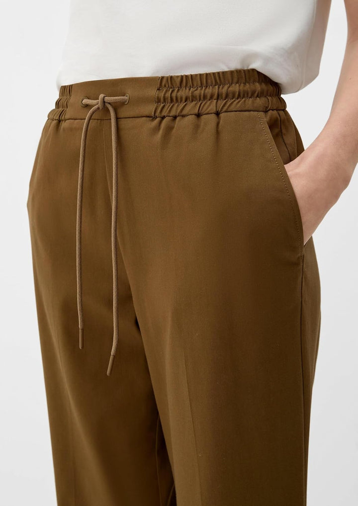 s.Oliver Damen Hose lang, Loose Fit 40 Grün, 40 Grün